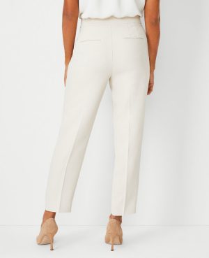 The Side Zip Ankle Pant in Fluid Crepe – Curvy Fit