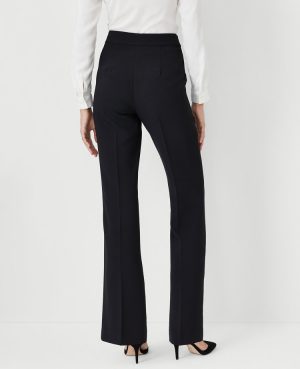The Petite Side Zip Trouser in Fluid Crepe
