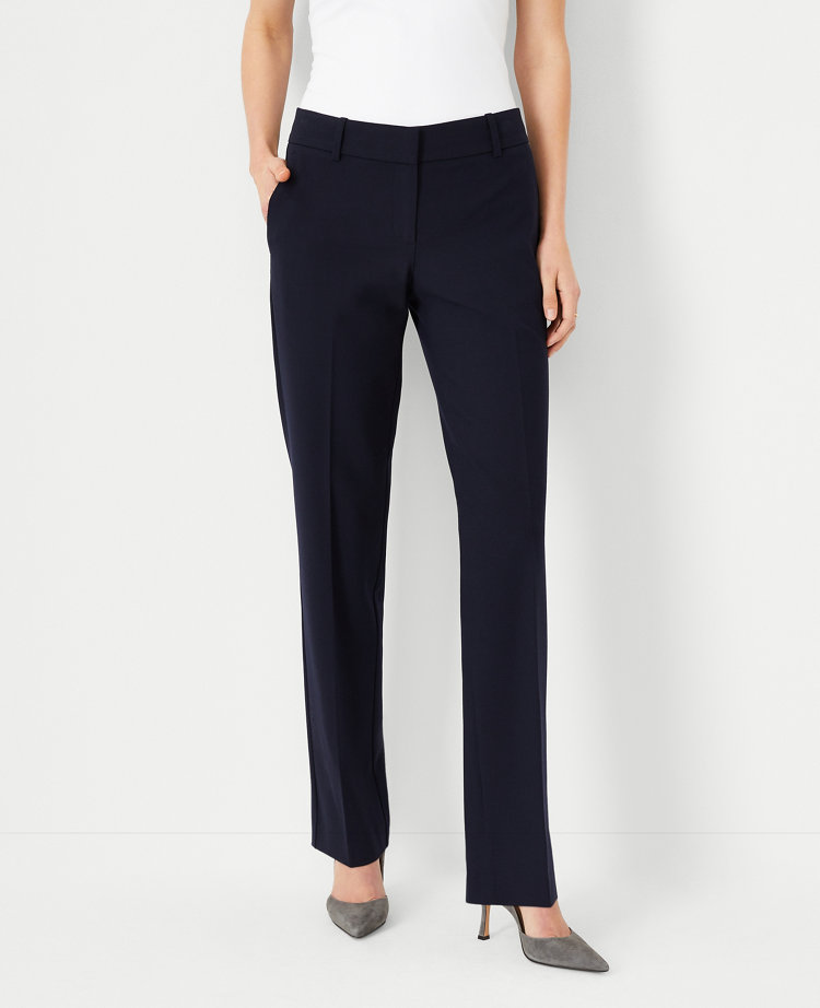 The Petite Straight Pant in Seasonless Stretch