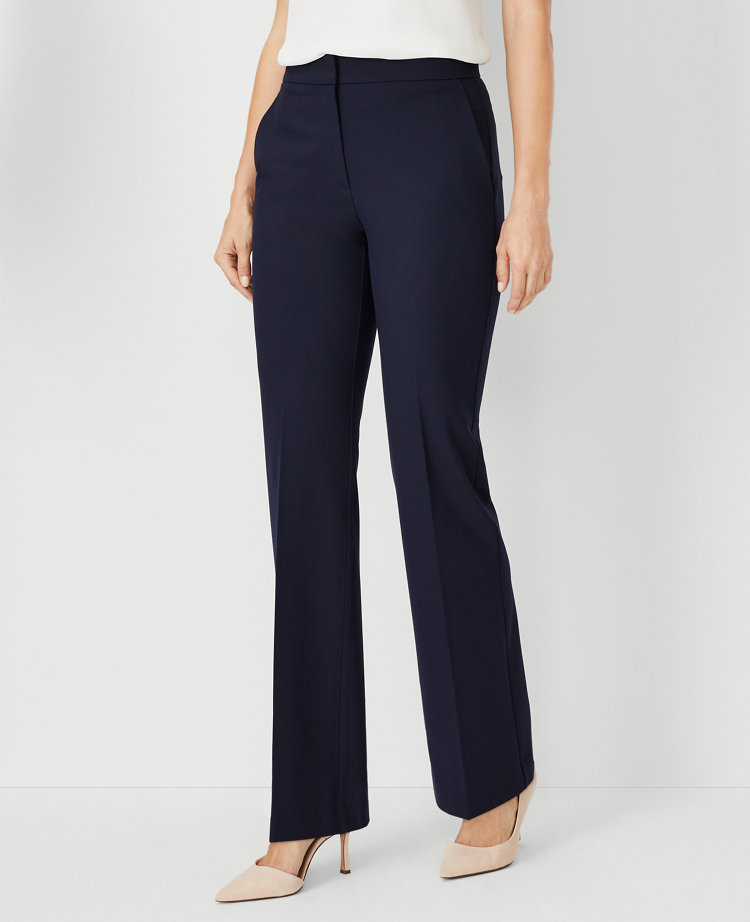 The Petite High Rise Trouser in Seasonless Stretch