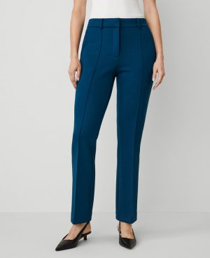 The Slim Trouser in Double Knit – Curvy Fit