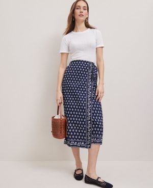 Weekend Collection Petaled Sarong Skirt