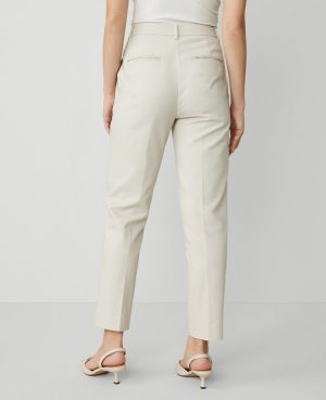 The Petite High Rise Everyday Ankle Pant in Stretch Cotton – Curvy Fit