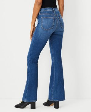 The Tall Boot Jean in Bright Mid Indigo Wash