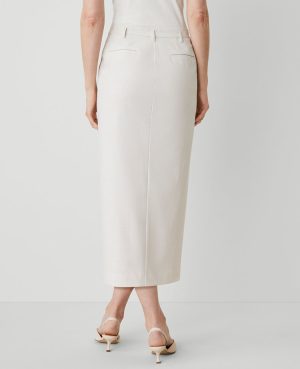 The Trouser Column Midi Skirt