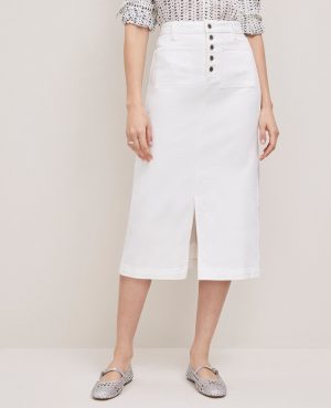 Weekend Collection Denim Midi Skirt