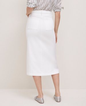 Weekend Collection Denim Midi Skirt