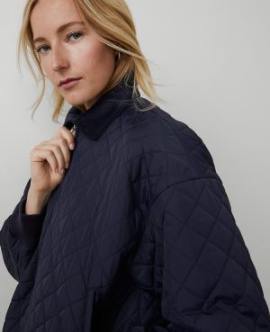 Petite Weekend Collection Quilted Bomber Jacket