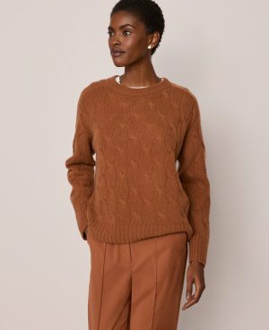 Cashmere Cable Sweater