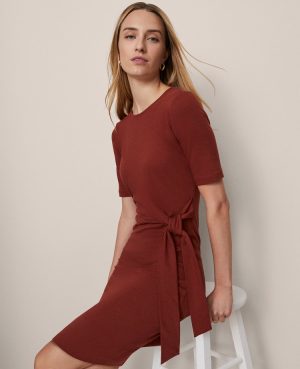 Weekend Collection Tie Waist Shift Dress
