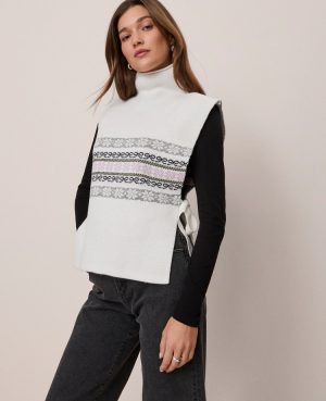 Fair Isle Dickie Sweater Vest