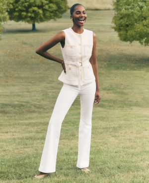 The Petite Pull-On Flare Jean