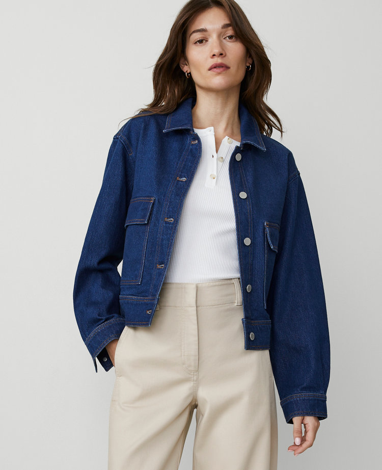 Petite Weekend Collection Denim Jacket