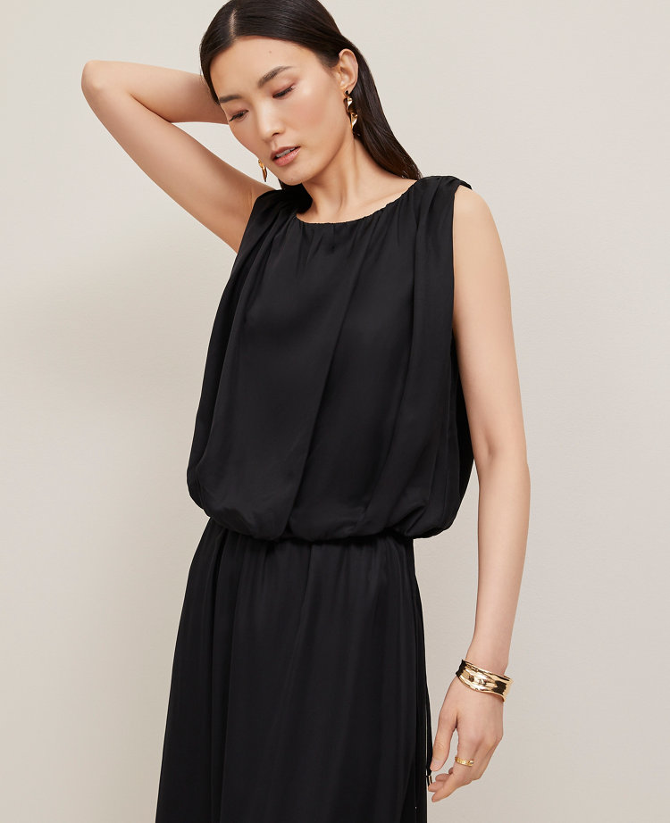 Petite Bubble Hem Tank Top