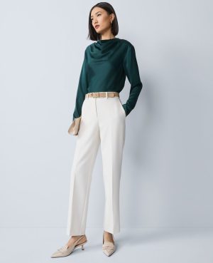 Asymmetric Satin Top