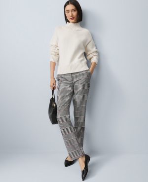 The Petite Sophia Pant in Plaid