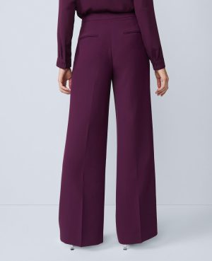 The Wide-Leg Pant in Fluid Crepe