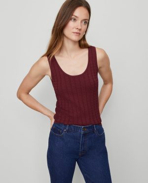 Mixed Cable Sweater Shell