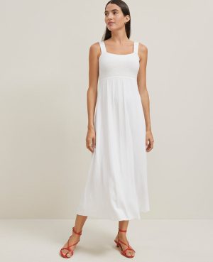 Petite Ribbed Midi Sweater Dress