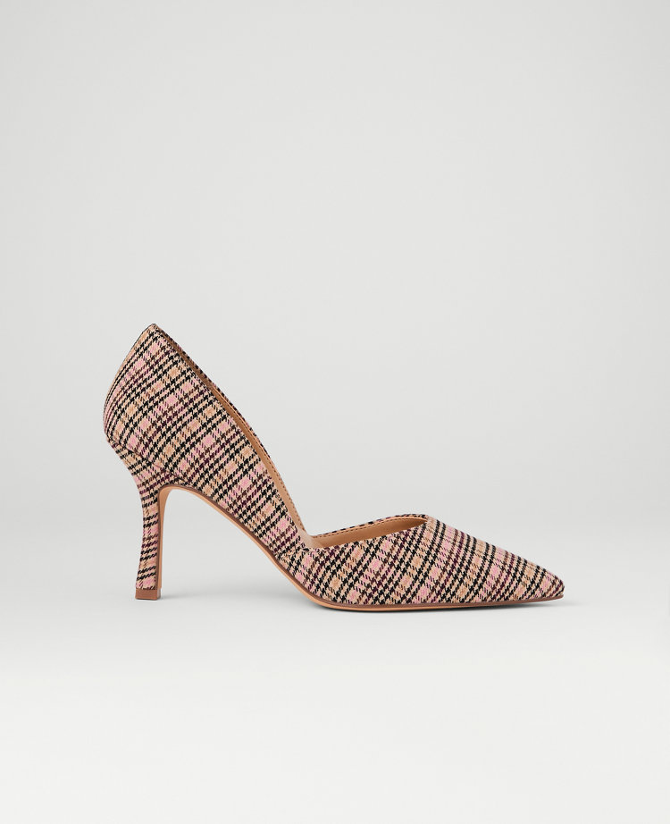 Azra Houndstooth Pumps