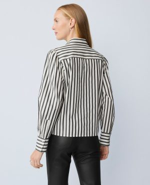 Striped Embellished Shirt