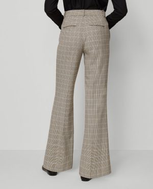 The Flare Trouser in Plaid
