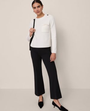 The Side-Zip Flare Pant