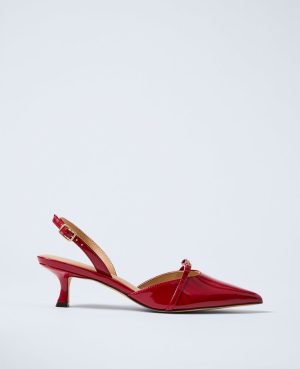 Patent Leather Slingback Pump