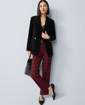 The Petite Crosby Blazer in Velvet