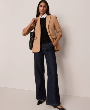 Fitted Long Blazer