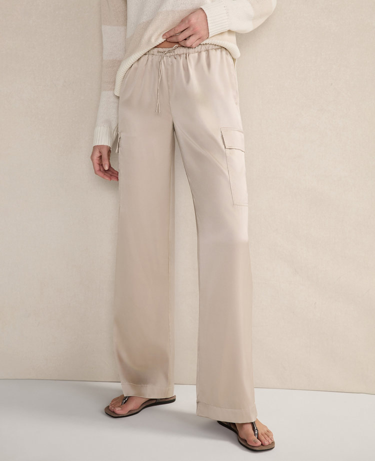 Haven Well Within Washable Silk Cargo Pants
